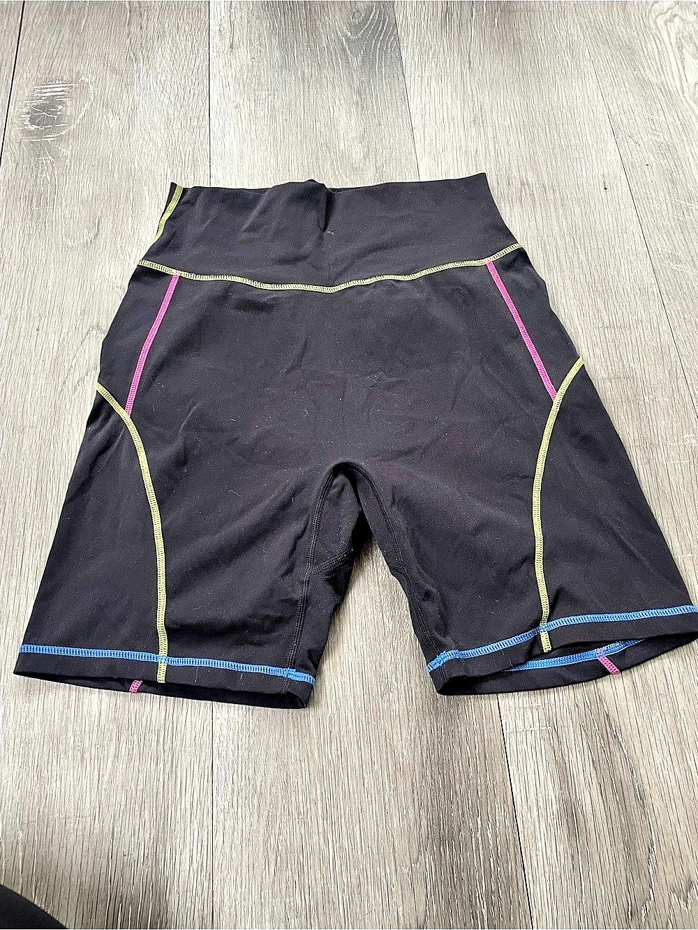 Buff Bunny Collection Color Block Athletic Shorts Size Medium